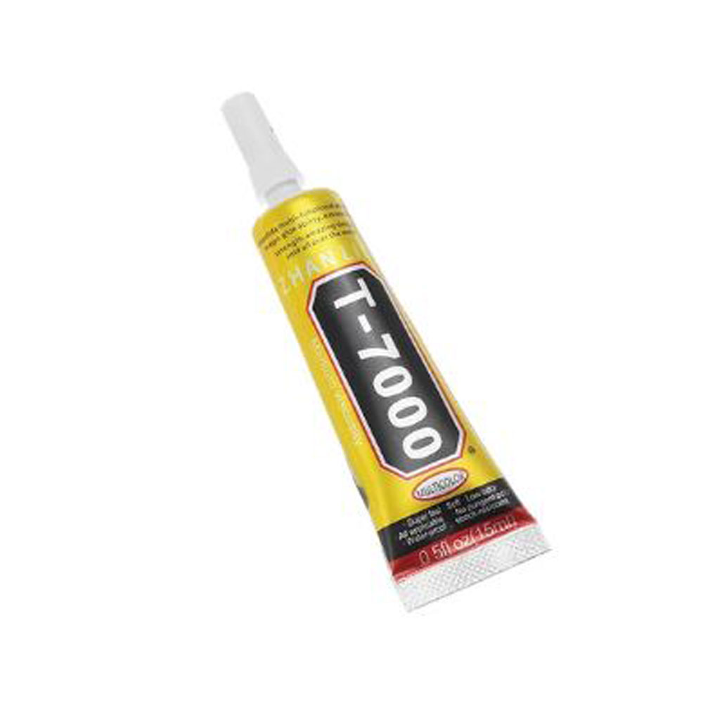 Multi Purpose Black Acrylic Adhesive T-7000 for Phone Screen Repair Frame Sealant DIY Crafts 15ml