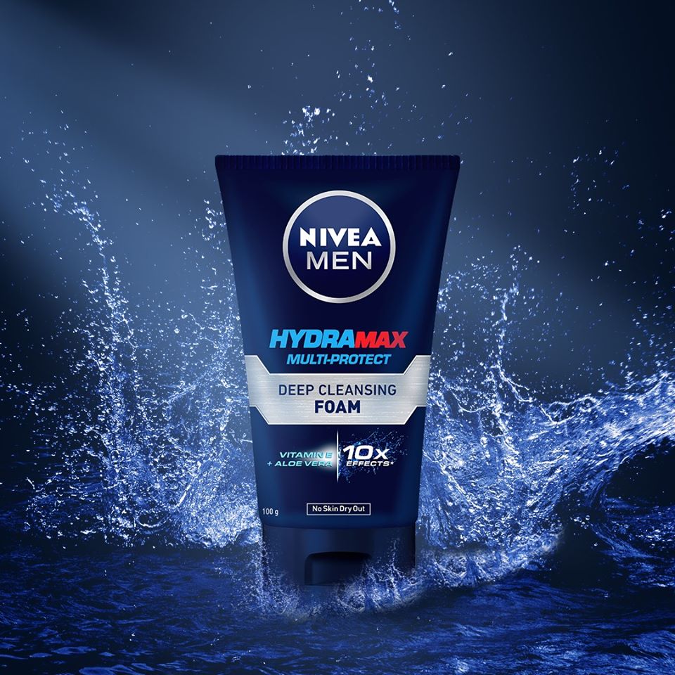 nivea men deep liquid facial foam