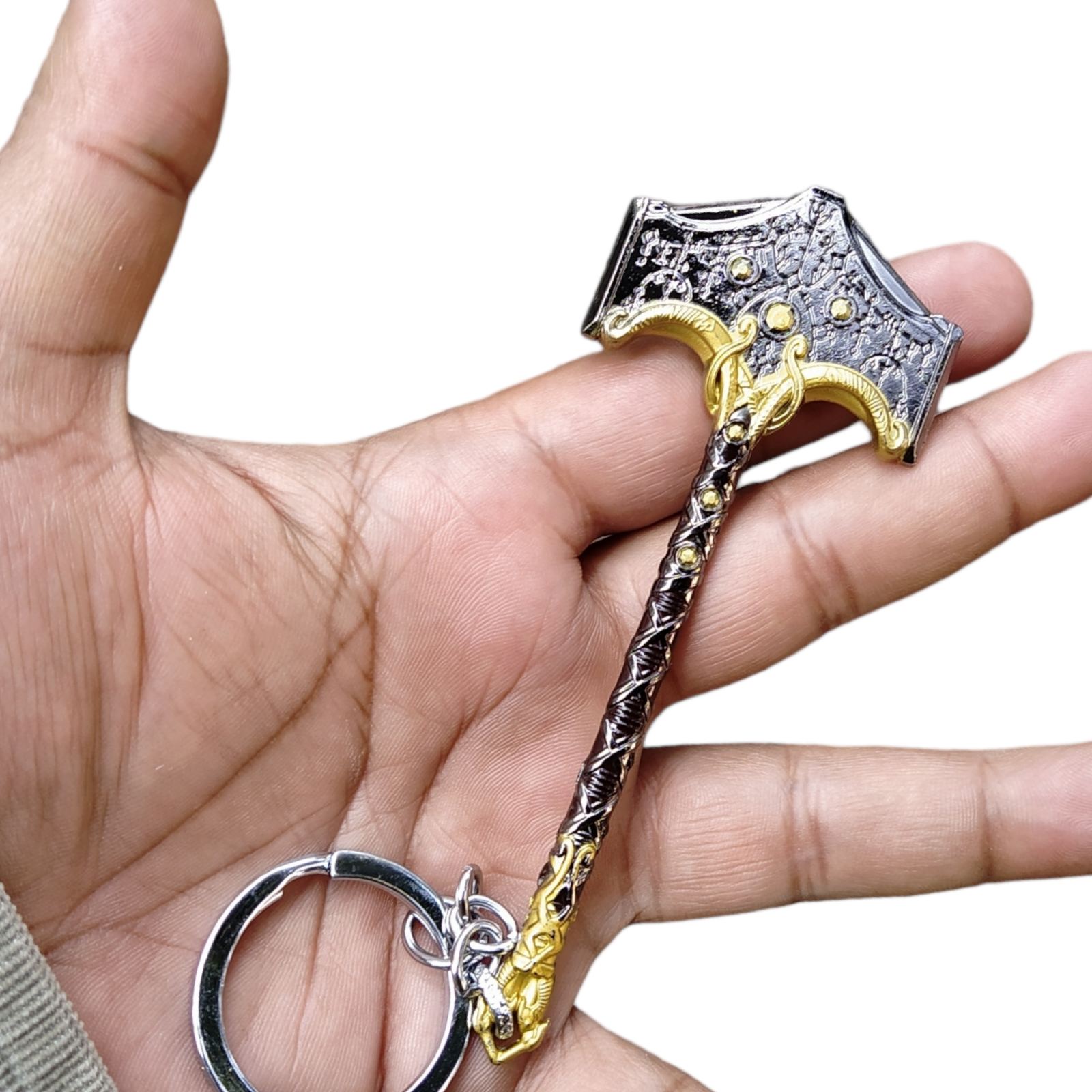 God of War Weapon Thor Hammer Metal Mjölni Quake Kratos Ghost of