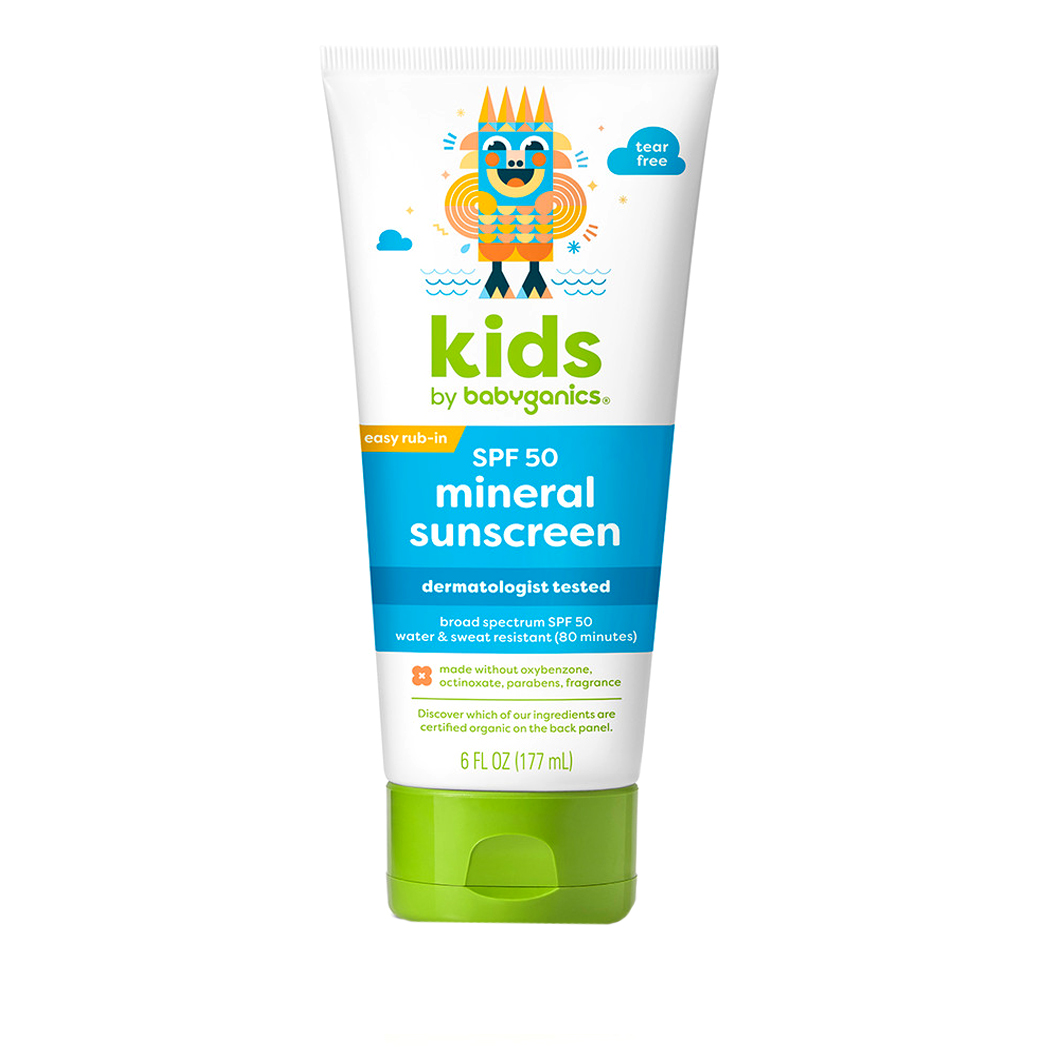 Babyganics Kids Mineral Sunscreen SPF 50 -177ml