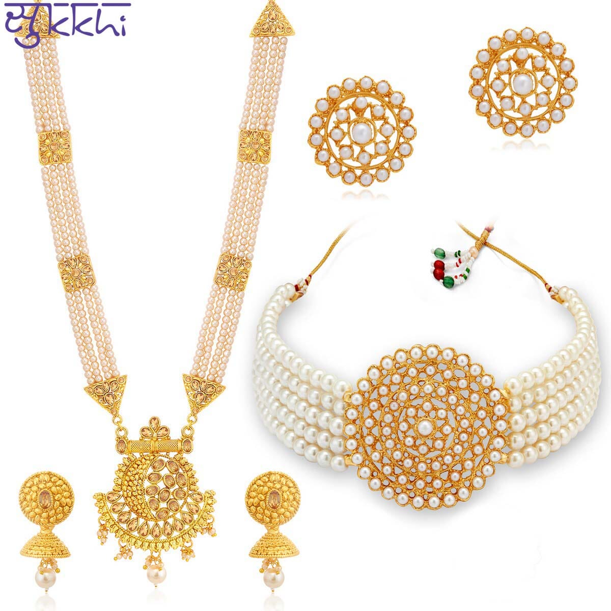 Sukkhi Astonish Gold Plated Pearl 