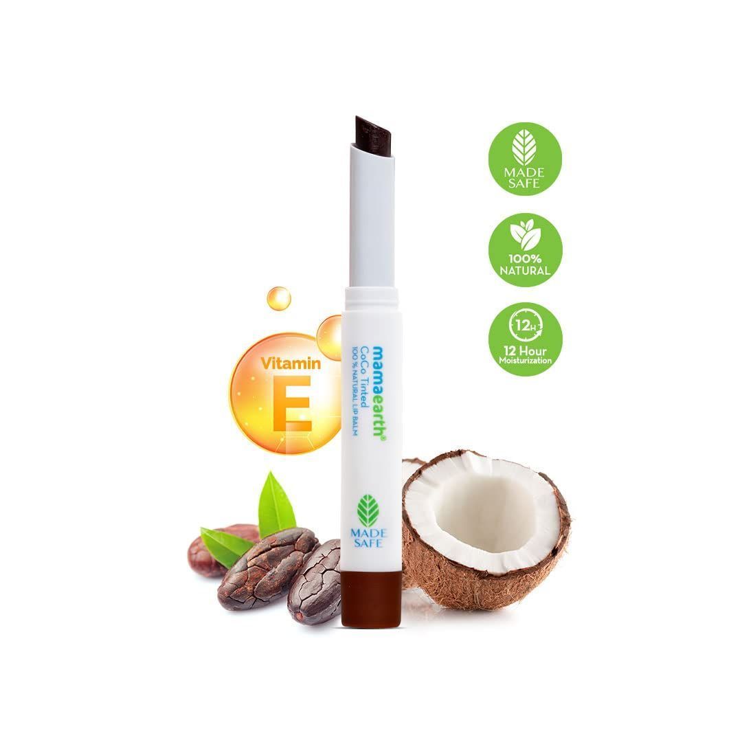 Mamaearth Coco Tinted 100% Natural Lip Balm 20g