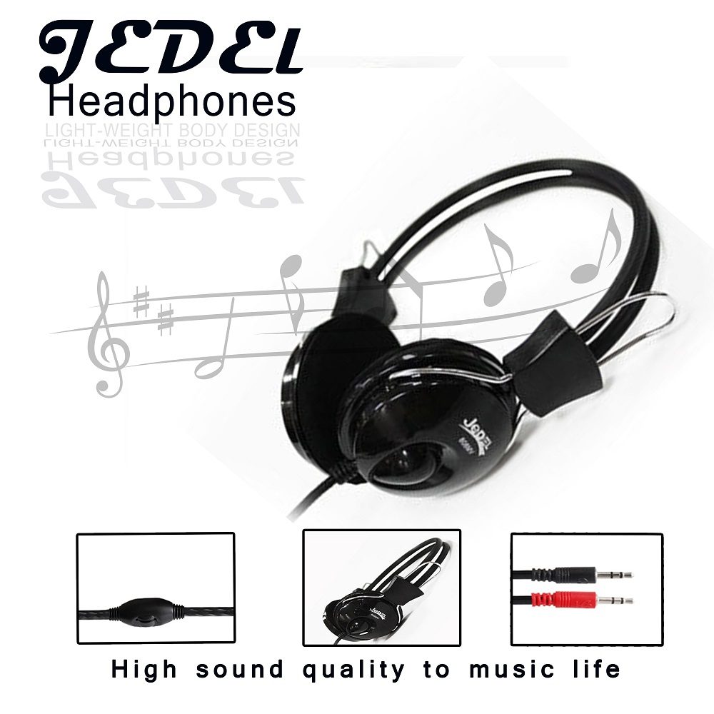 Jedel best sale stereo headphone