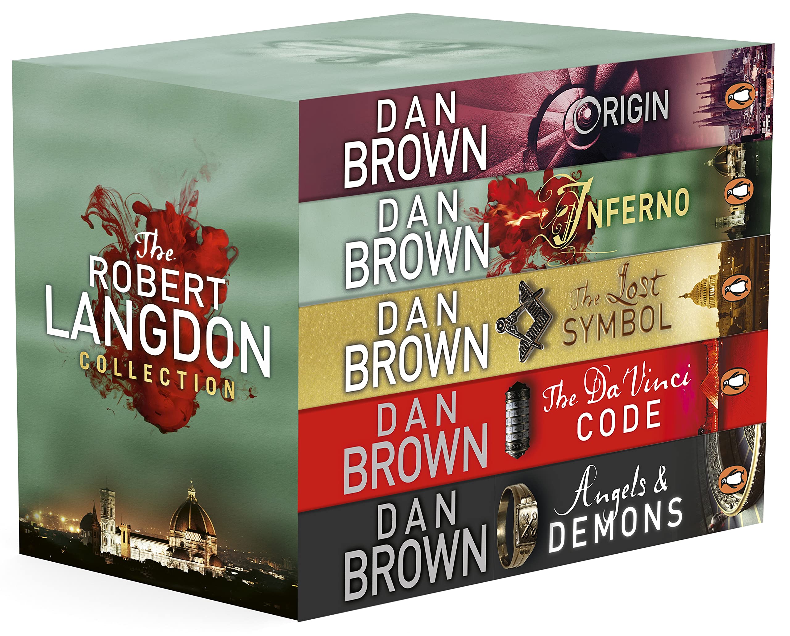 The Robert Langdon Collection Box Set (5 Books of Dan Brown – Da