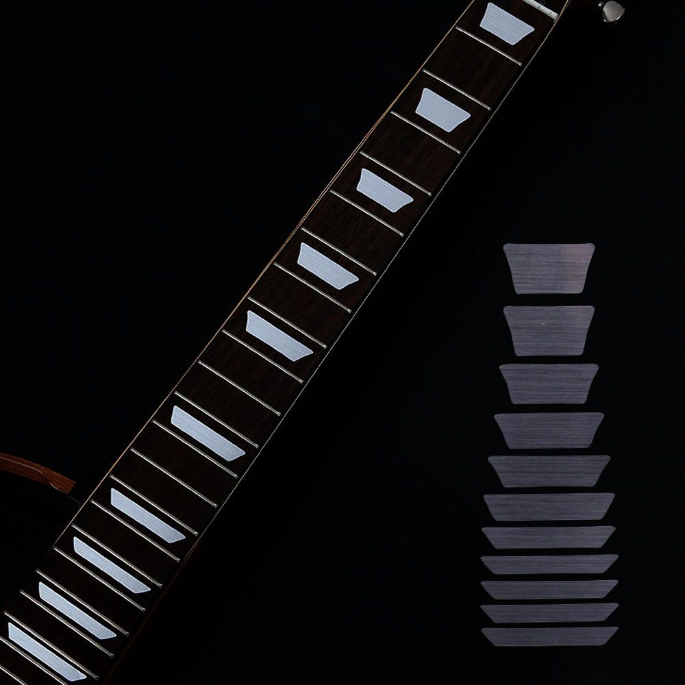New Electric Guitar Parts Beautiful Ultra Thin Stickers Cross Inlay ...