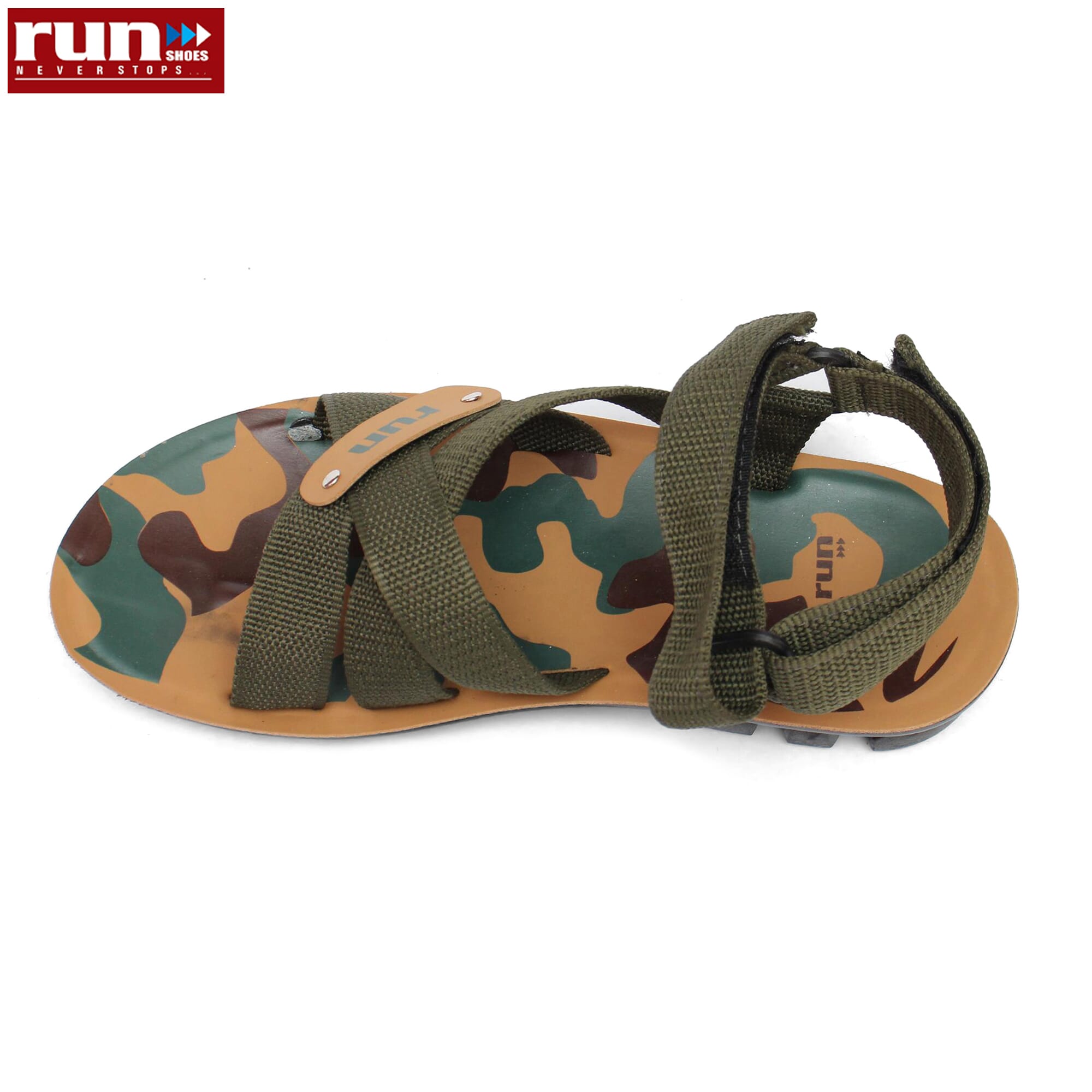 Army green hot sale sandals