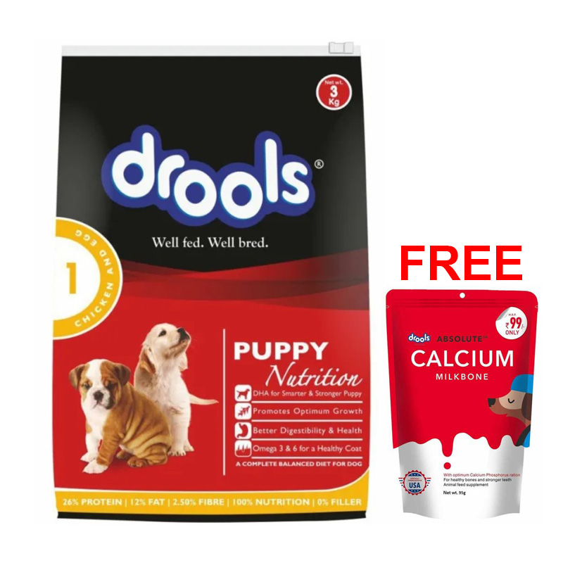 Drool hotsell puppy food