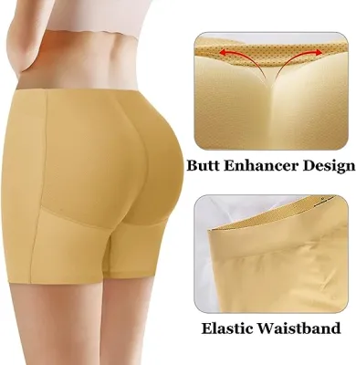 One Piece Seamless Shapewear Butt Lifter Padded Tummy Control Panties Body  Shaper Brief