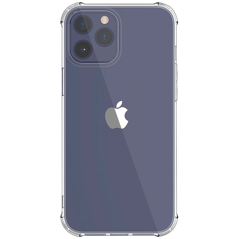 iPhone 12 Pro Max Case [Crystal Clear]- Ultra-Thin, Slim Soft TPU Silicone Protective Transparent Case Cover for Apple iPhone 12 Pro Max(Shockproof Transparent)