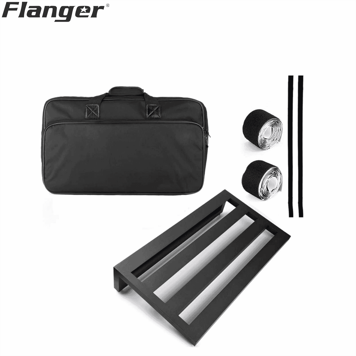 Flanger FB-003 Pedalboard For Guitar Effect Pedals With Carrying Bag And Velcro Tape