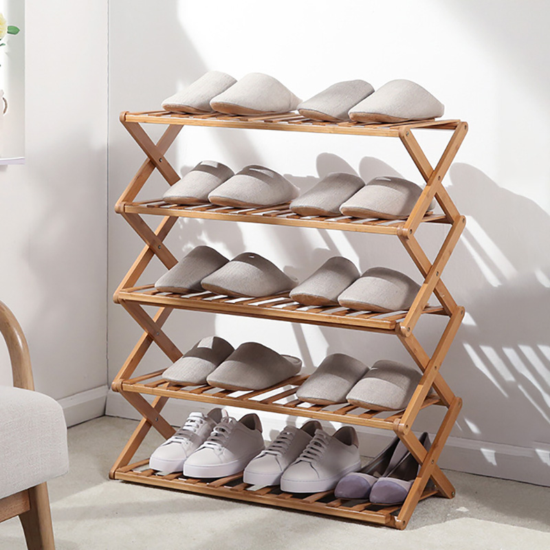 Folding Multi-Layer Shoe Rack