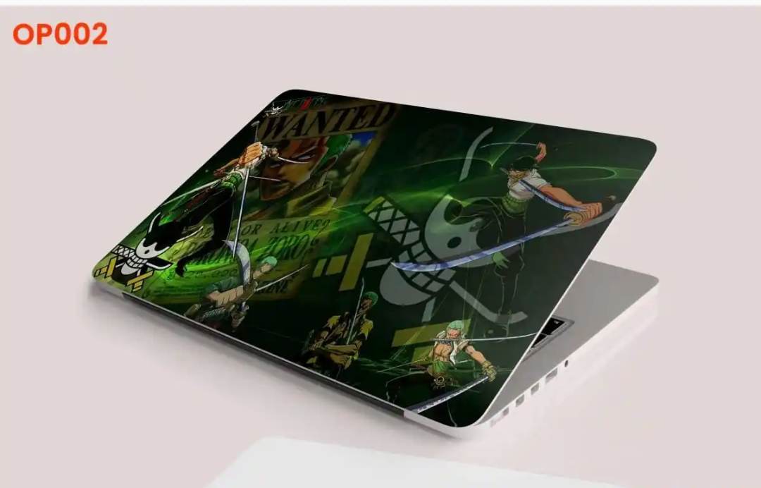 Laptop Sticker Of One Piece Anime