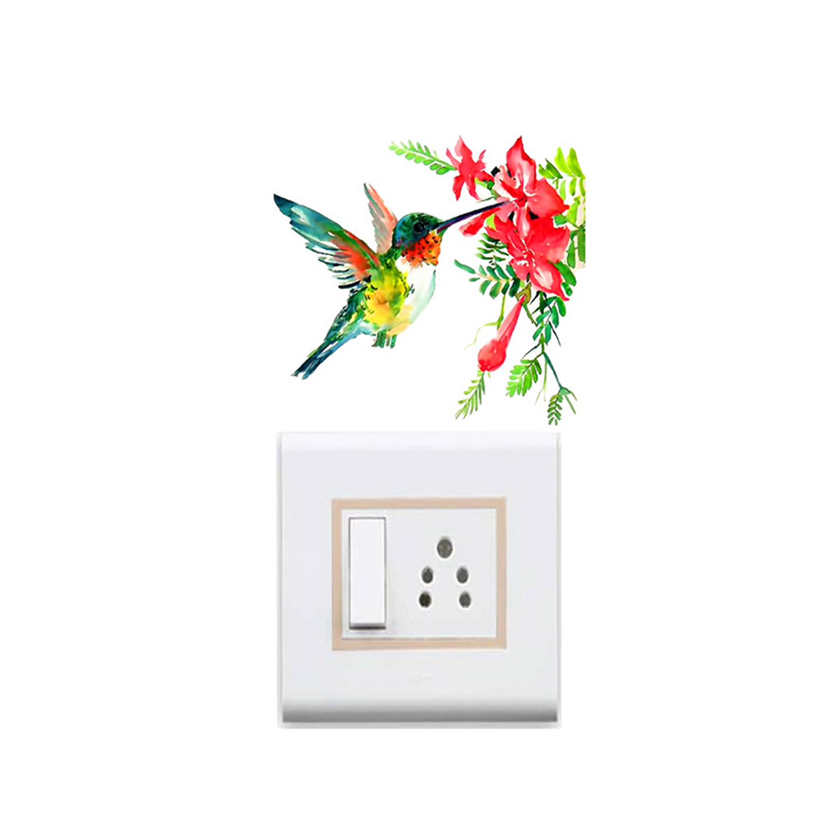 Artsy Home Birds Wall Sticker Light Switch Art Home Decor