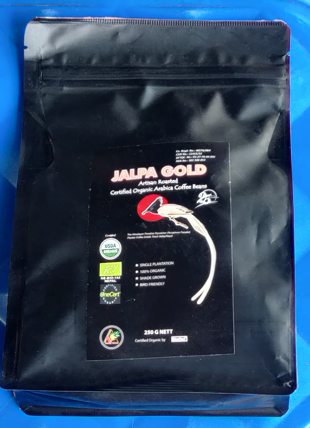 Jalpa Gold Coffee Beans 250 Gm