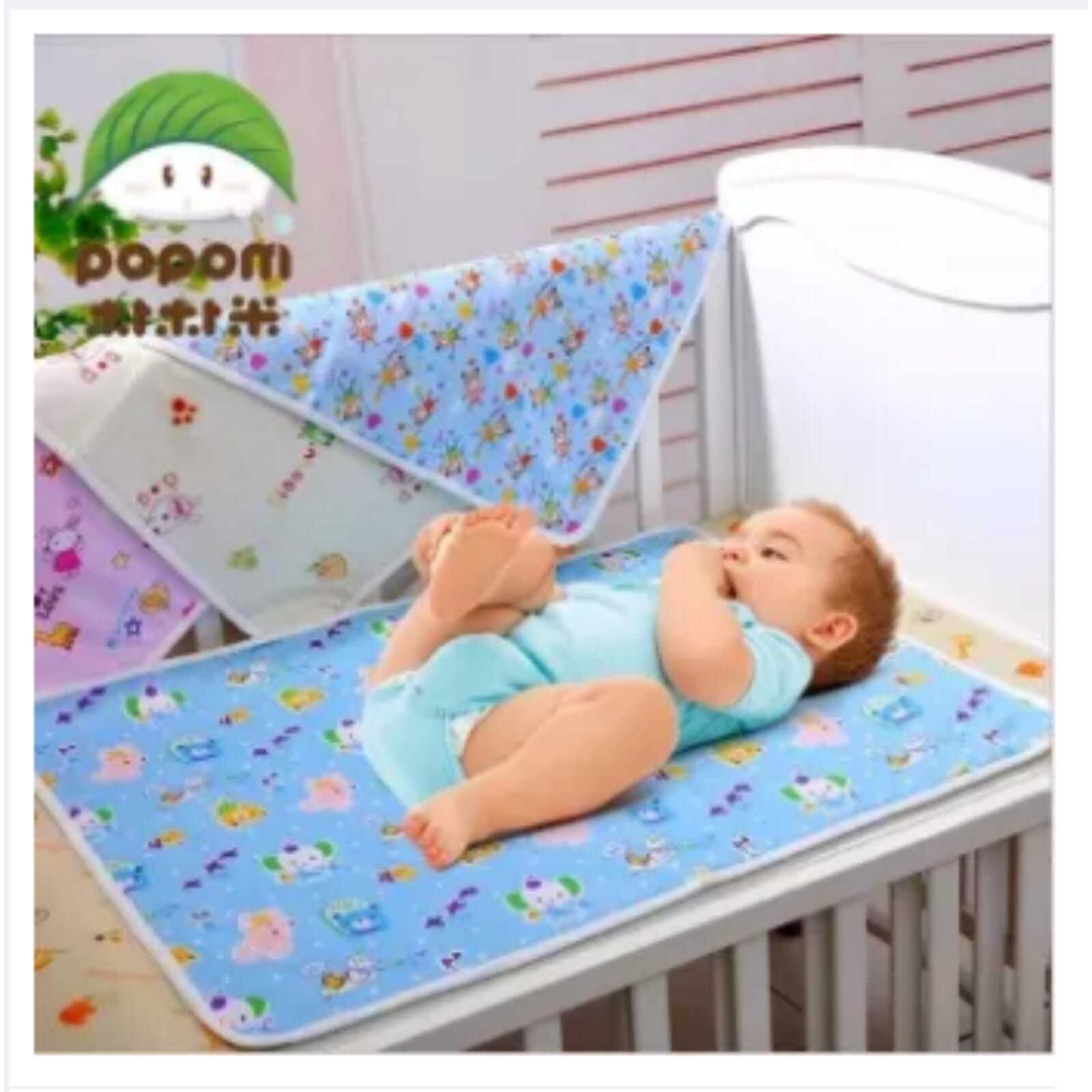 King Size Waterproof Reusable Baby Urine Mat Cover Cotton Washable