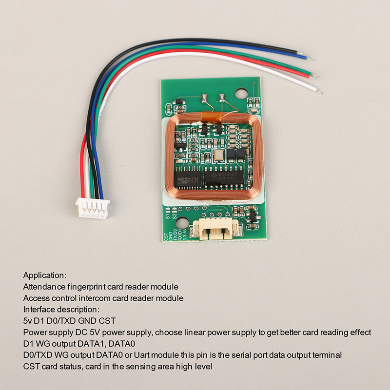 Wireless Reader Module IC ID Card Reader 13.56MHz 125KHz Dual Frequency ...