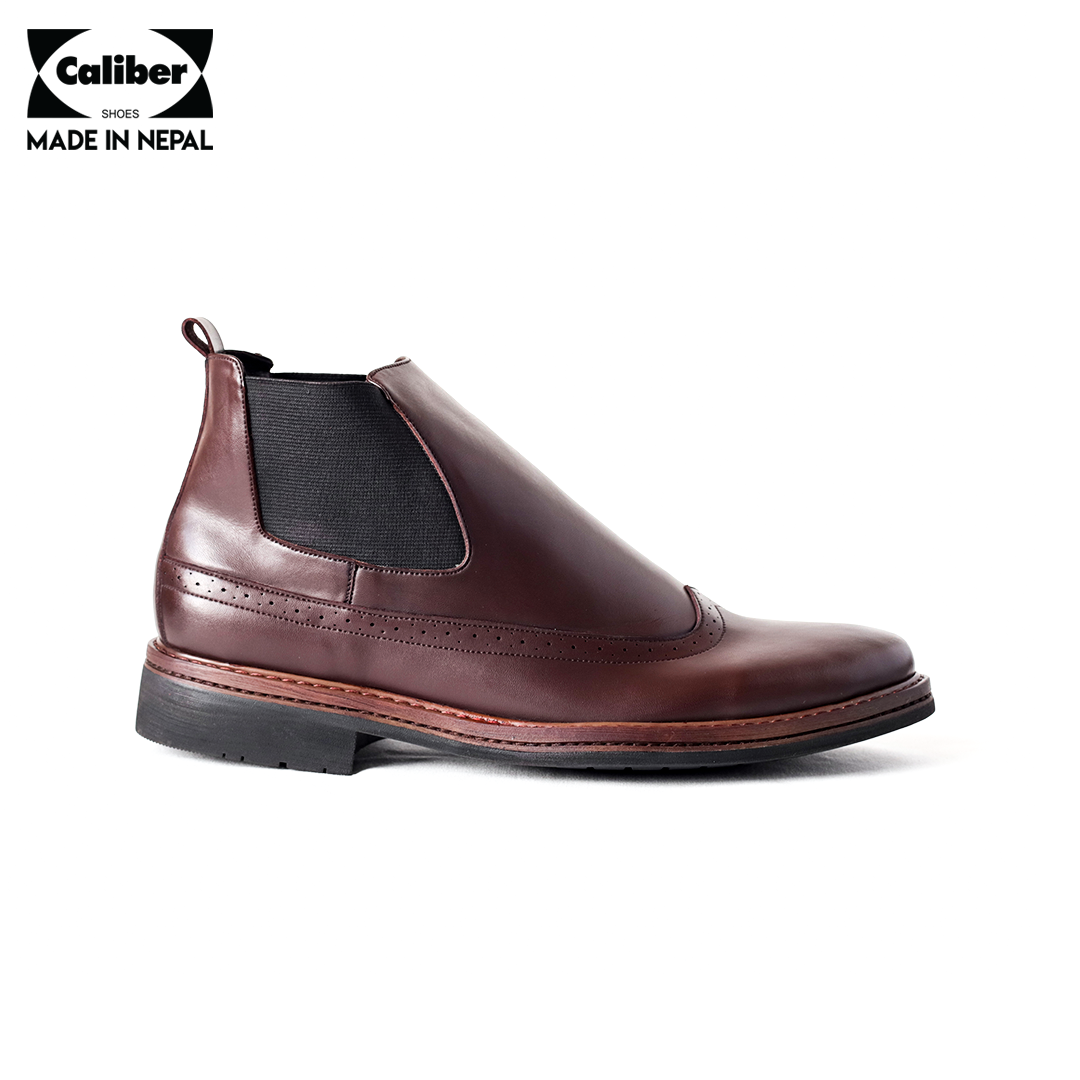 Caliber COFFEE Chelsea Boots For Men - (BH 486 C) | Daraz.com.np
