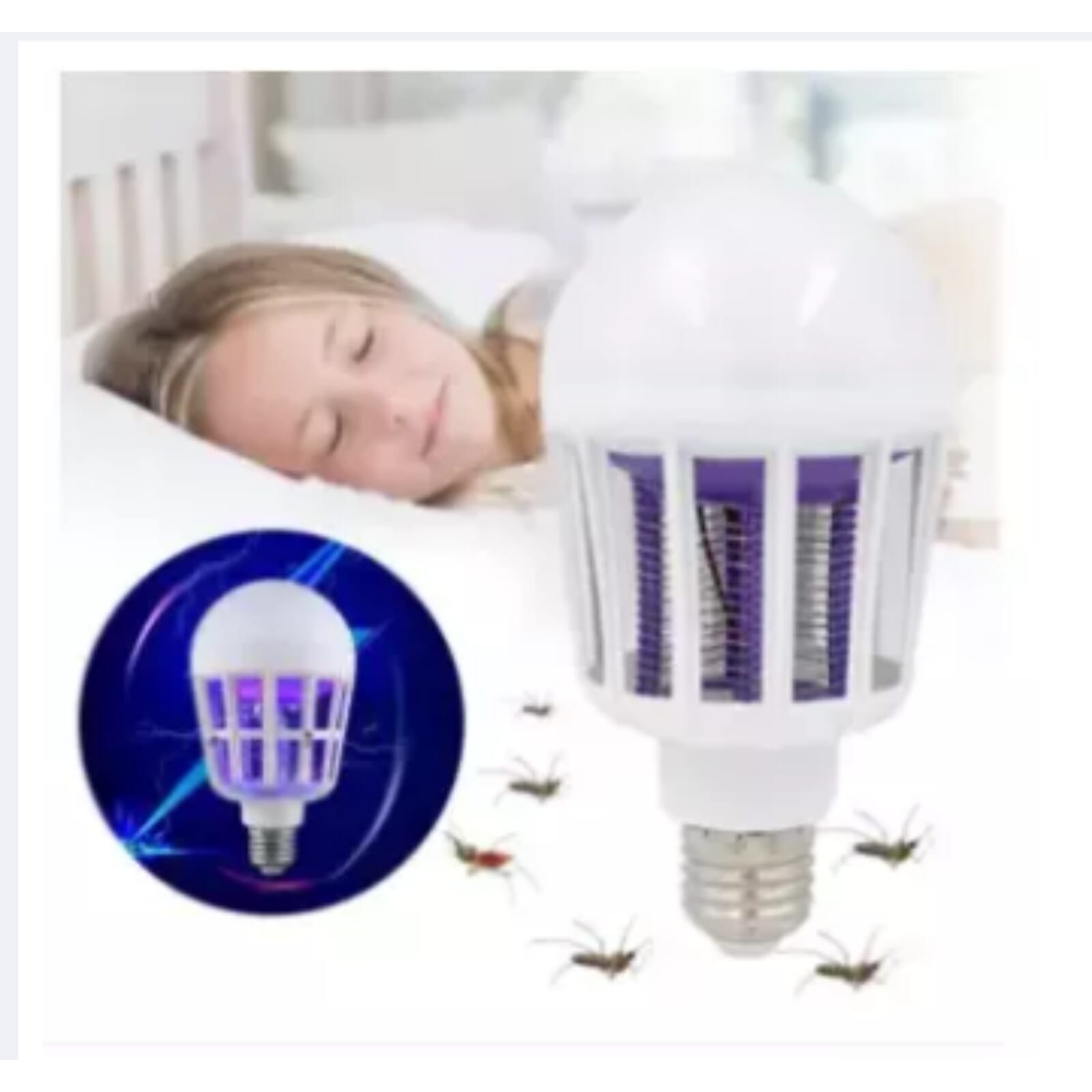 2in1 pest killer LED Bulb Mosquito Killer Lamp Repellent Fly Bug Zapper Insect K