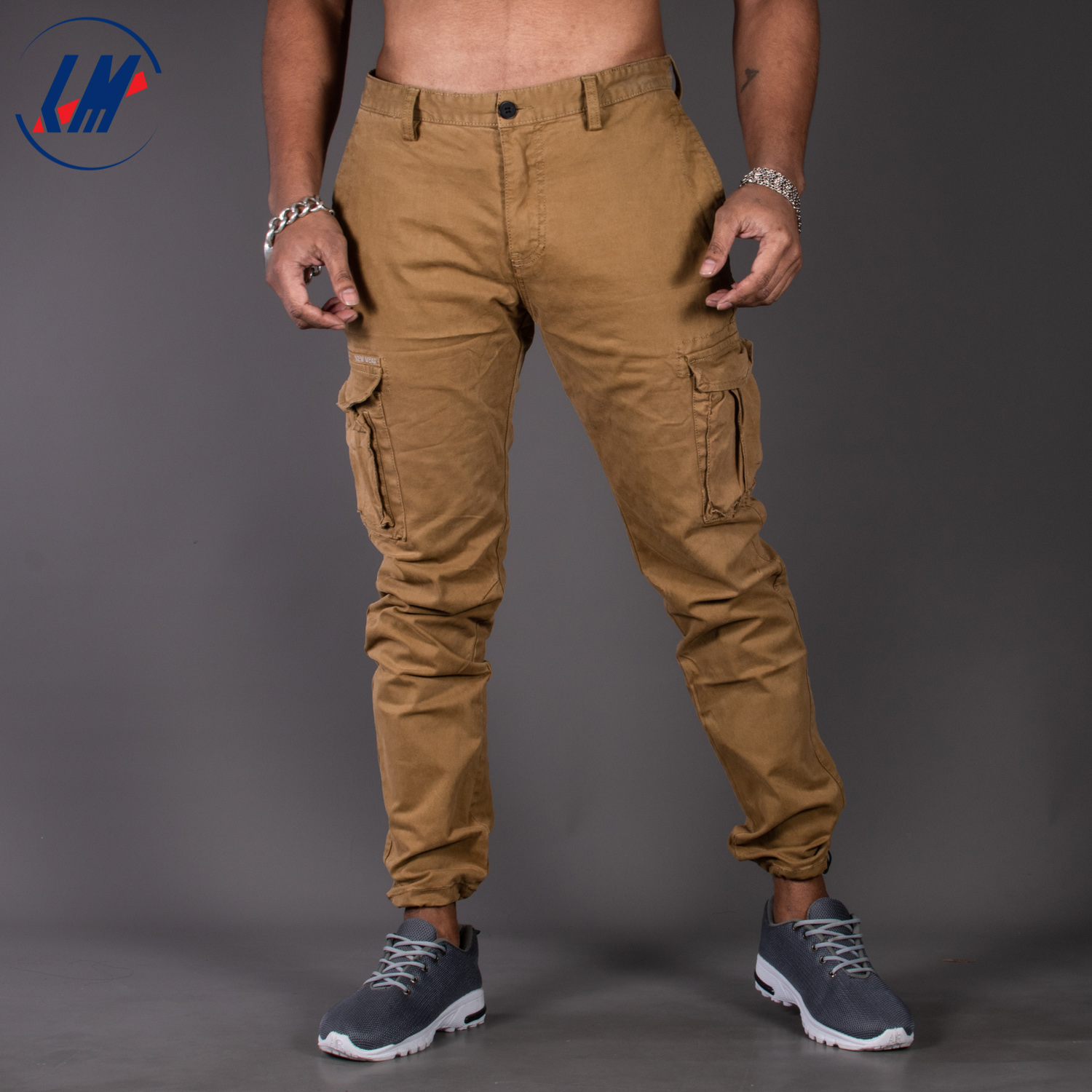 Men Casual Harem Joggers Sweatpant Hip Hop Trousers Multi Pocket Cargo Pants  New - Walmart.com