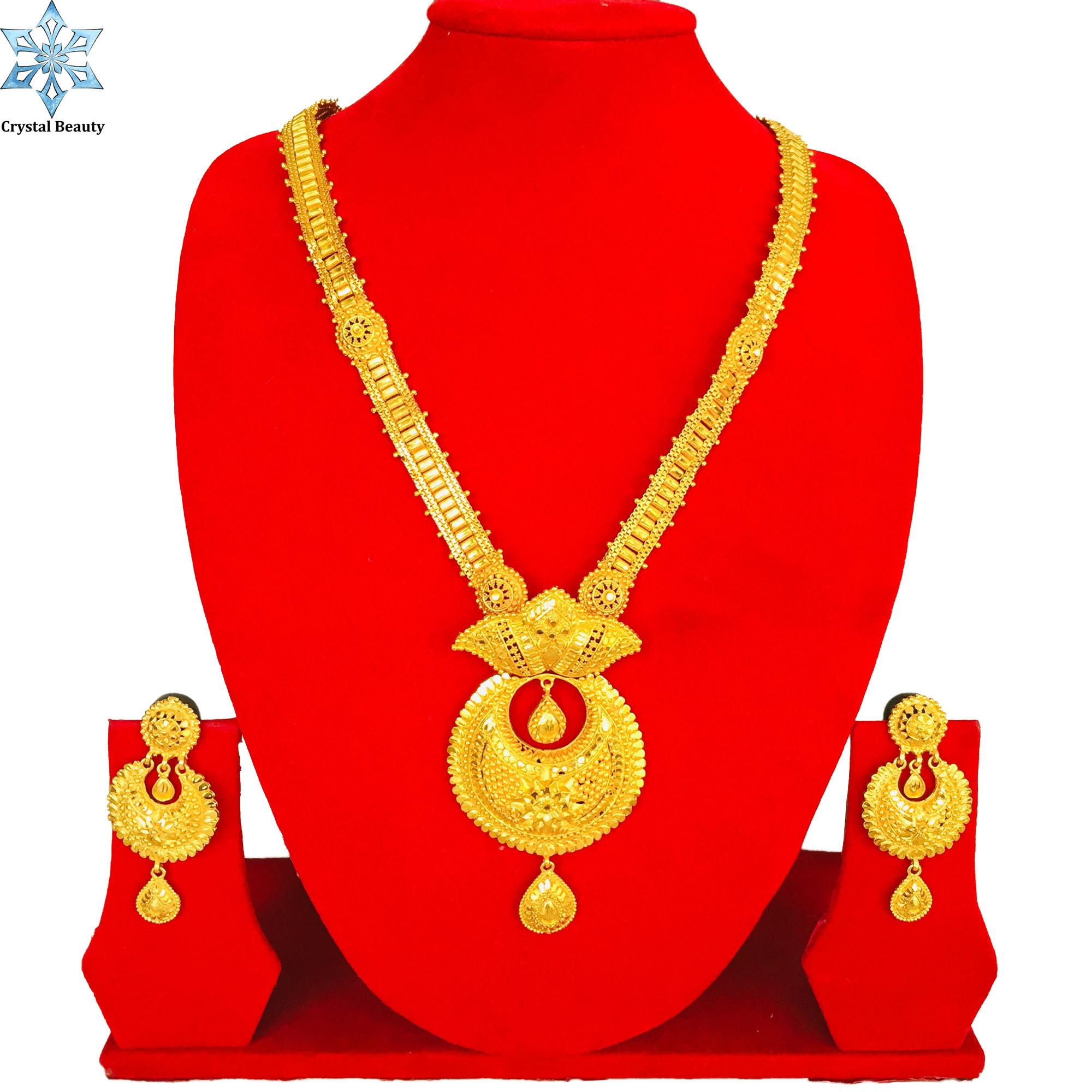 Gold Plated Panchadhatu Rani Haar With 