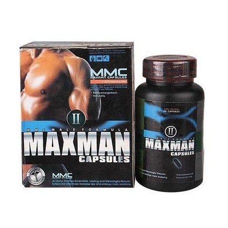 Maxman Ii Men's Penis Enlarger Supplement-60 Capsule