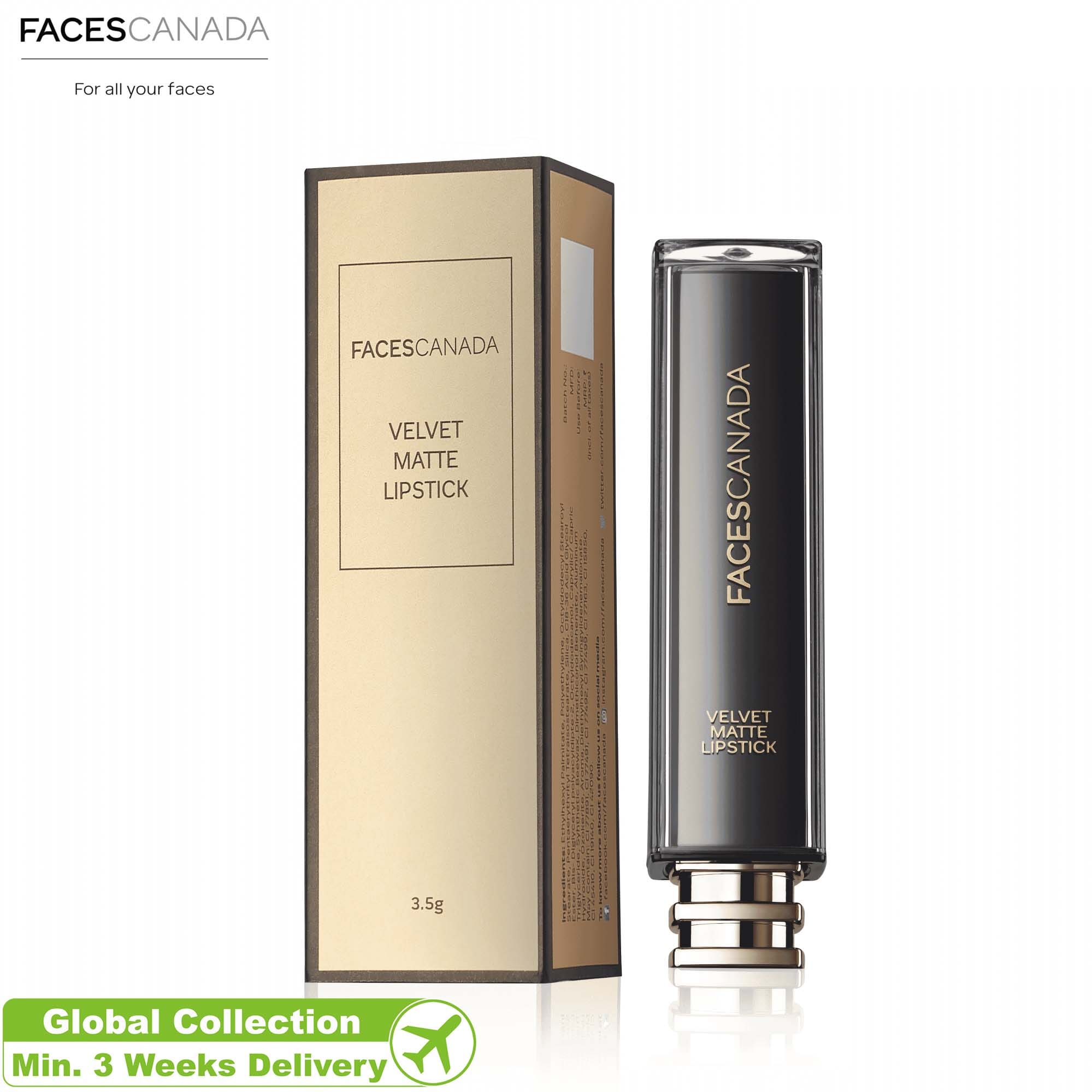 faces canada velvet matte lipstick