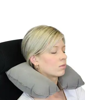 Aktive Inflatable Air Travel Pillow Travel Neck Pillow Big Size