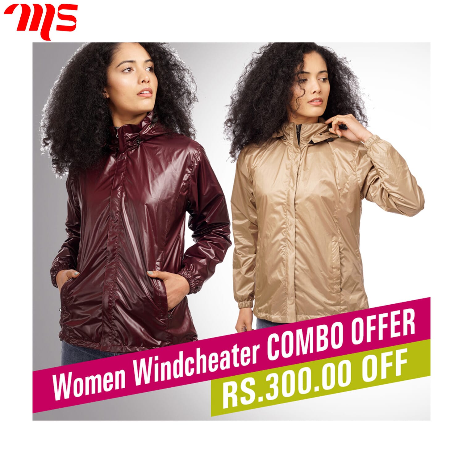 Combo Windcheater For Women