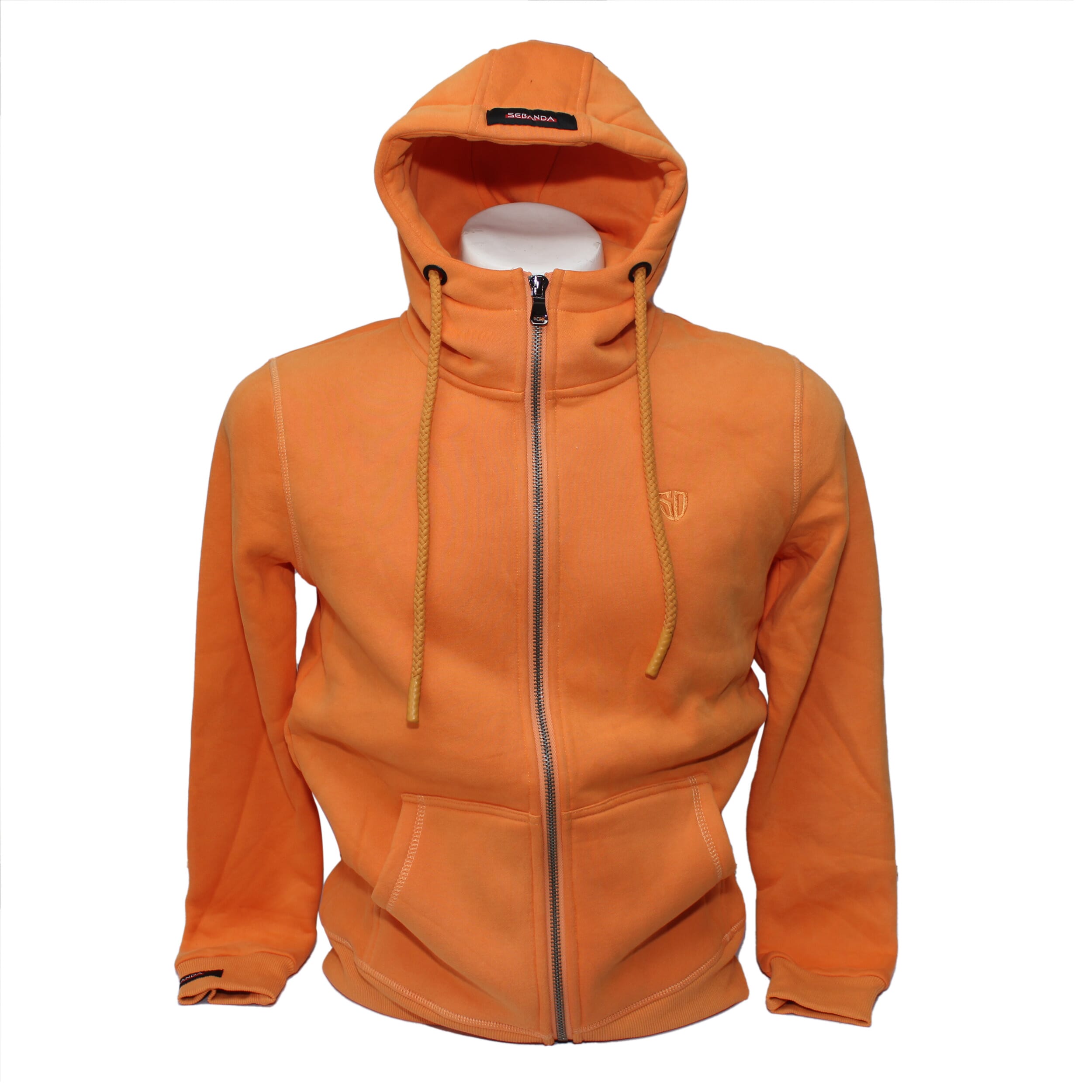 Orange hoodie outlet jacket