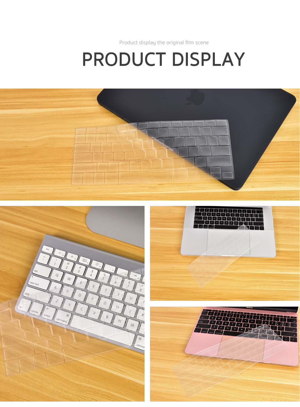 Protection Tastiera MacBook Air 13 M1 2020 - TPU Trasparente 0.1mm, Layout EU, Antimacchia - Foto 13
