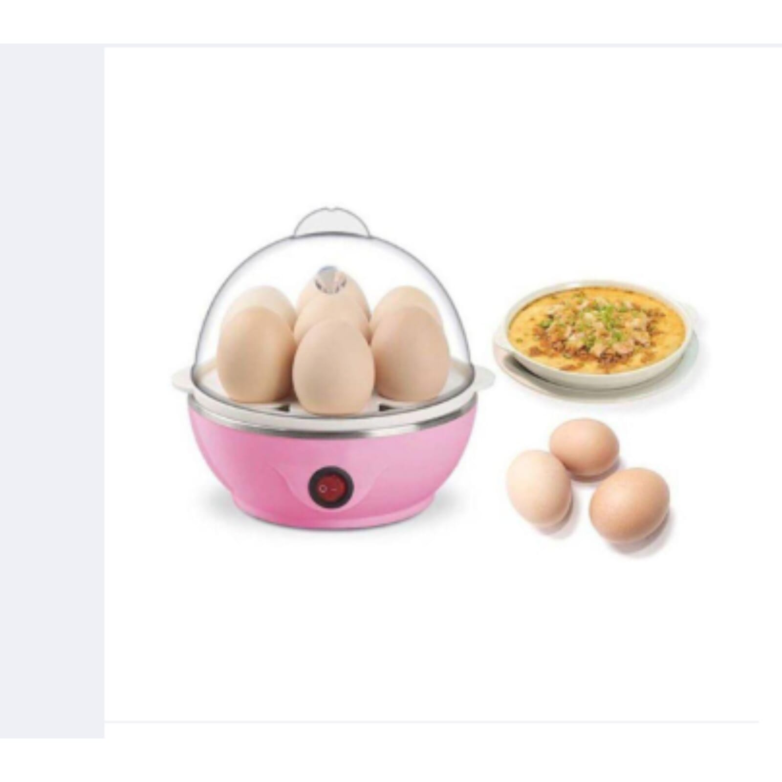 Electric 7 Egg Boiler Egg Cooker Steamer, Poacher Pan Kitchen Cooking Tools Uten