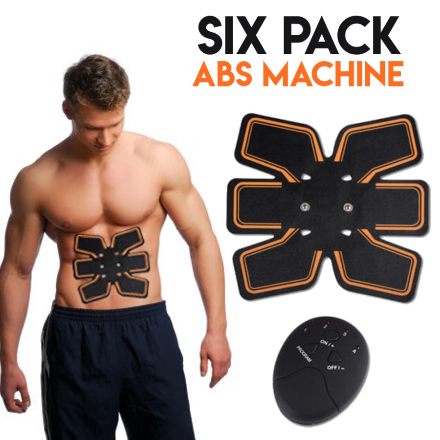 6 Pack Ems Abs Stimulator Abdominal Trainer Belt Unisex Six