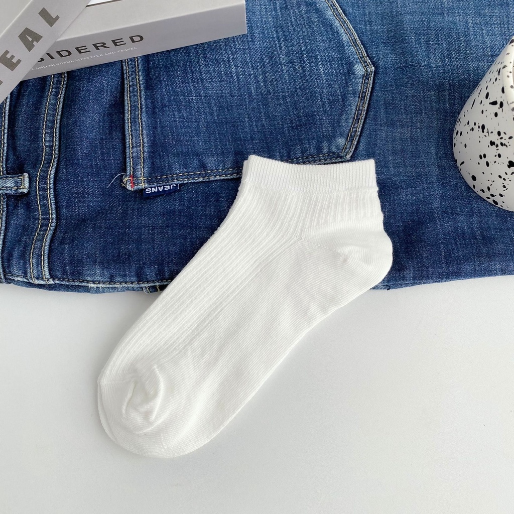 Pack Of 3 Pairs Cotton Ankle Socks For Men And Women