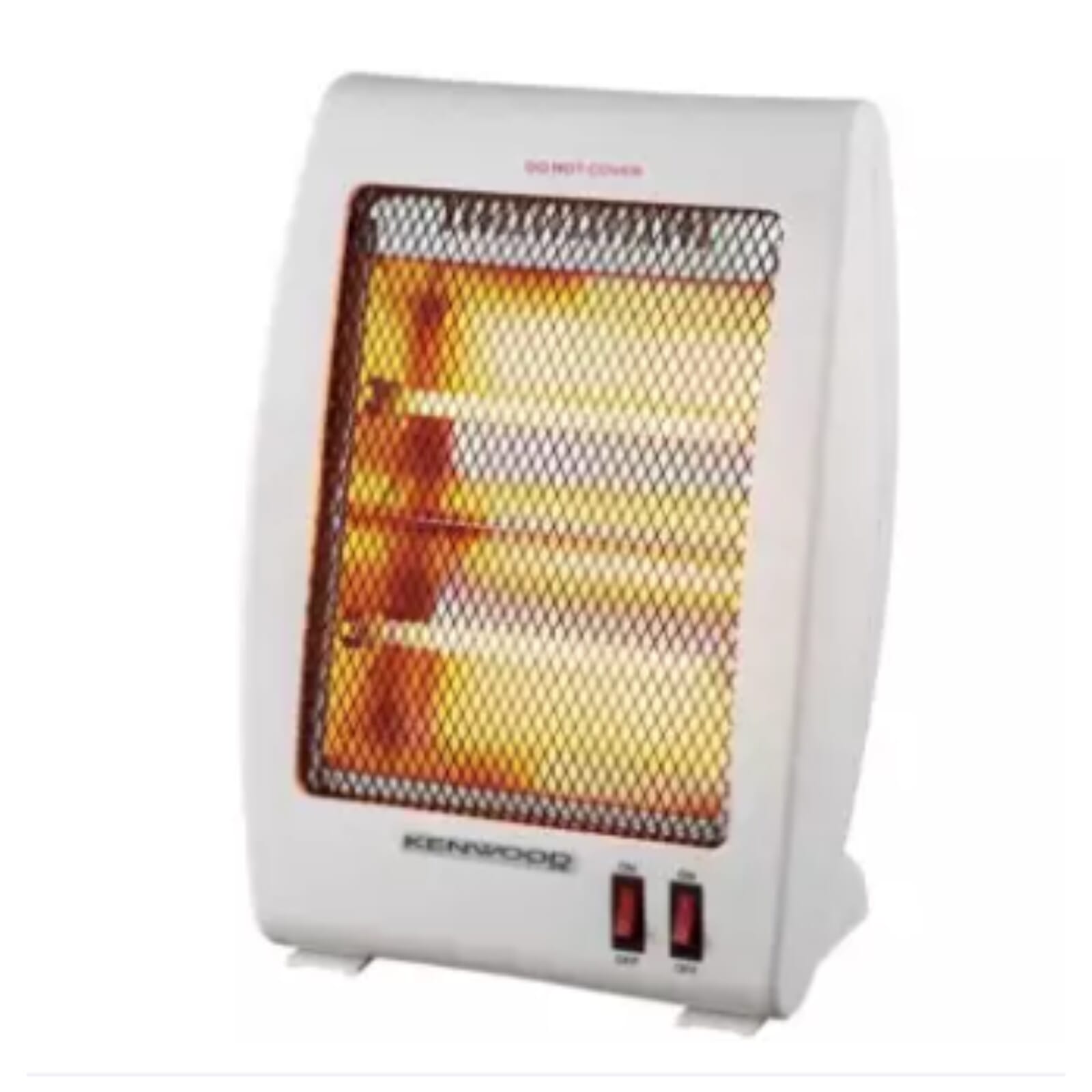 Kenwood Quartz Room 2 Rod Heater White 800W With Portable Handle