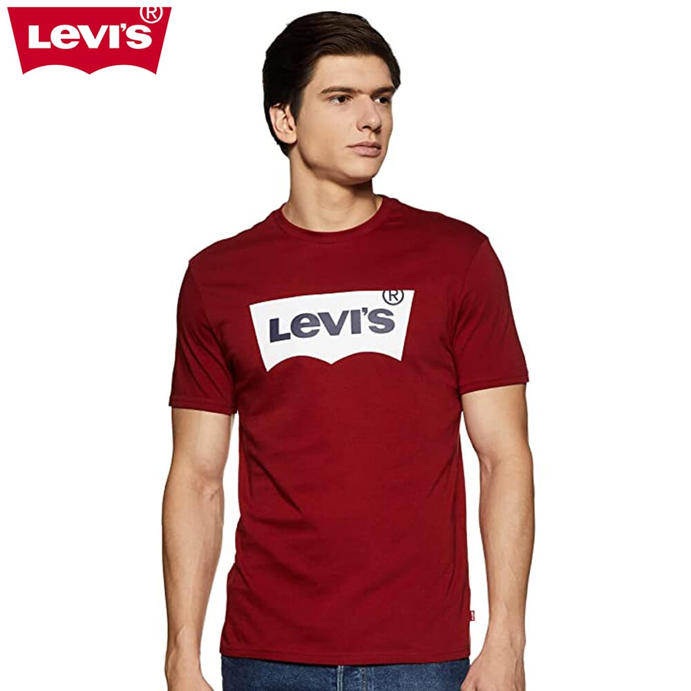 levis crewneck tee