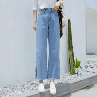 parallel pants jeans