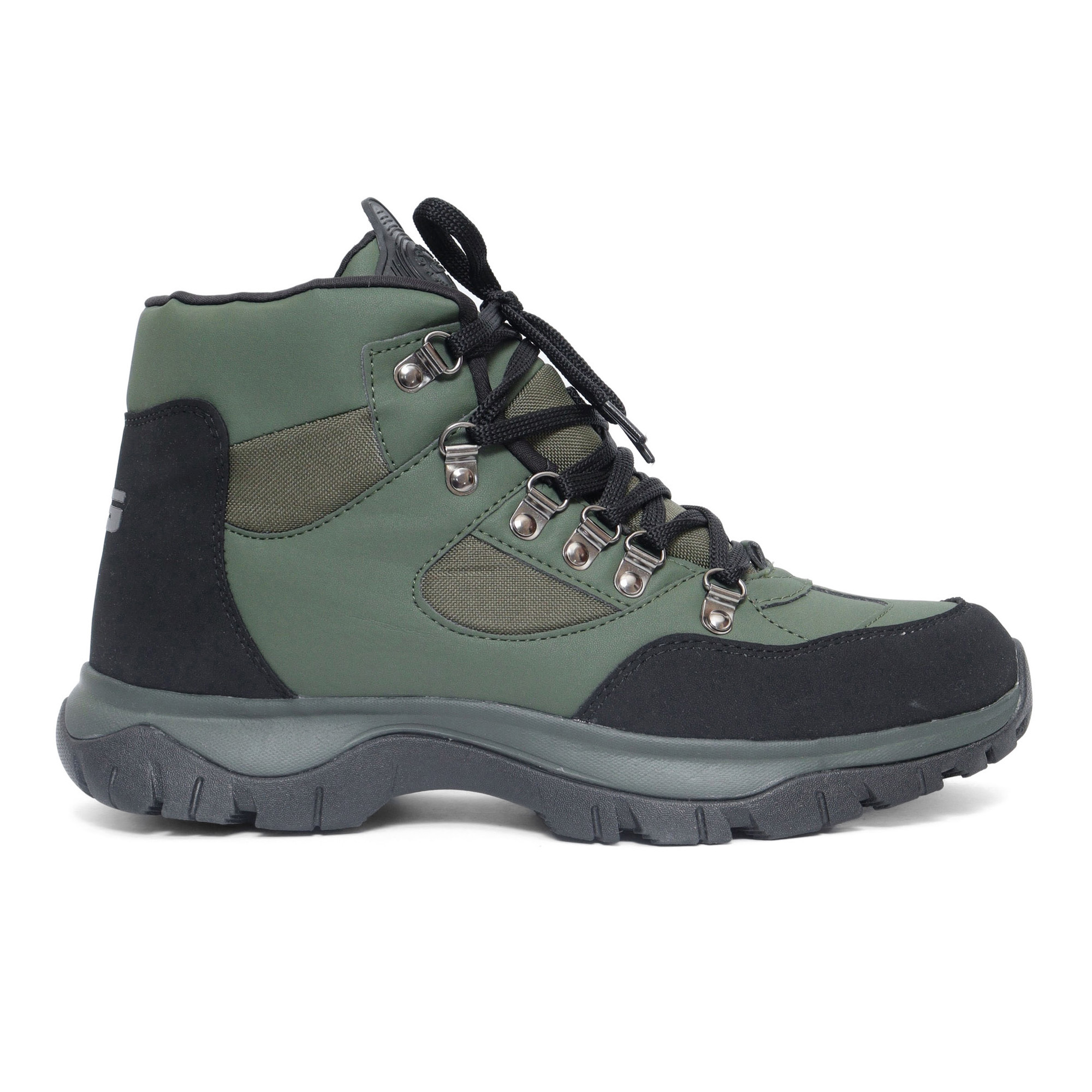 Goldstar G10 G2006 Black Lace-Up Trekking Shoes For Men