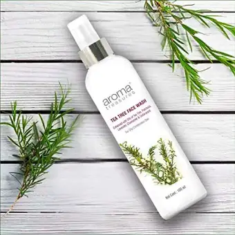 aroma treasures tea tree face wash