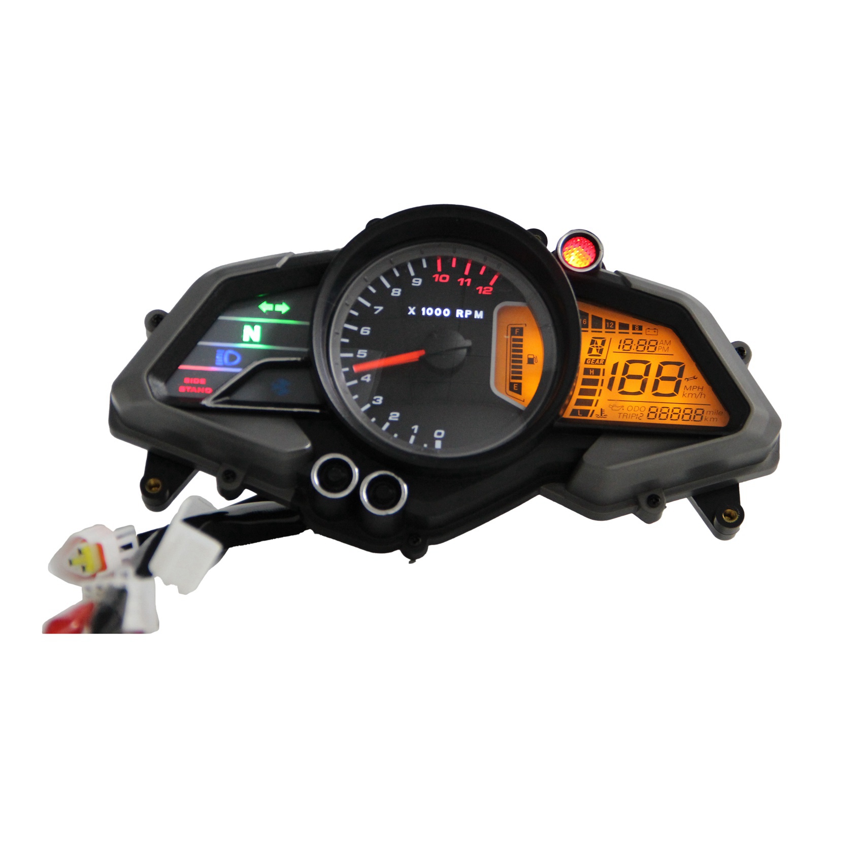 XHHDQES For 200NS Tachometer Digital Odometer Motorcycle