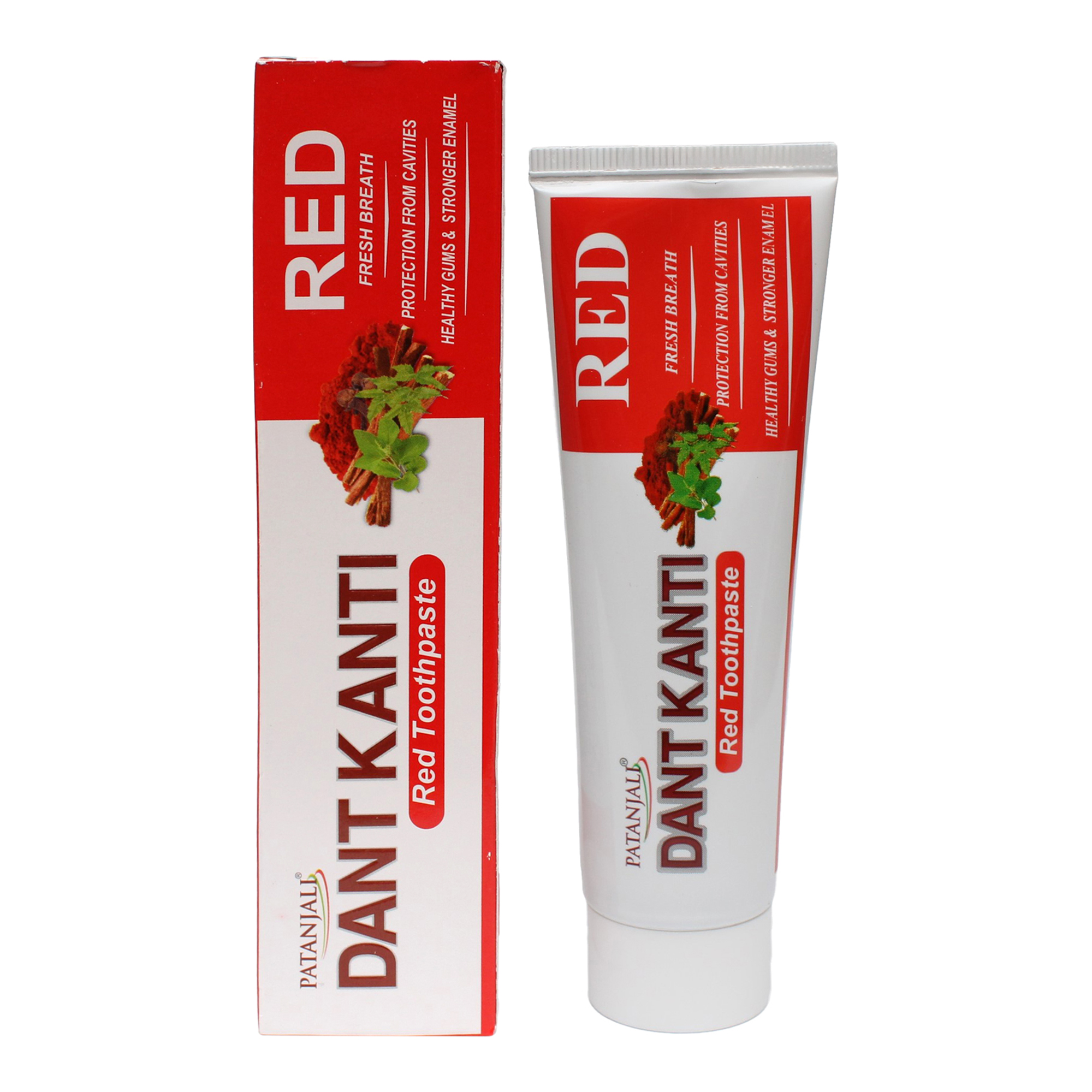 Dabur Red Toothpaste Vs Patanjali Dant Kanti Patanjali Dant Kanti Red Toothpaste 75gm | Daraz.com.np