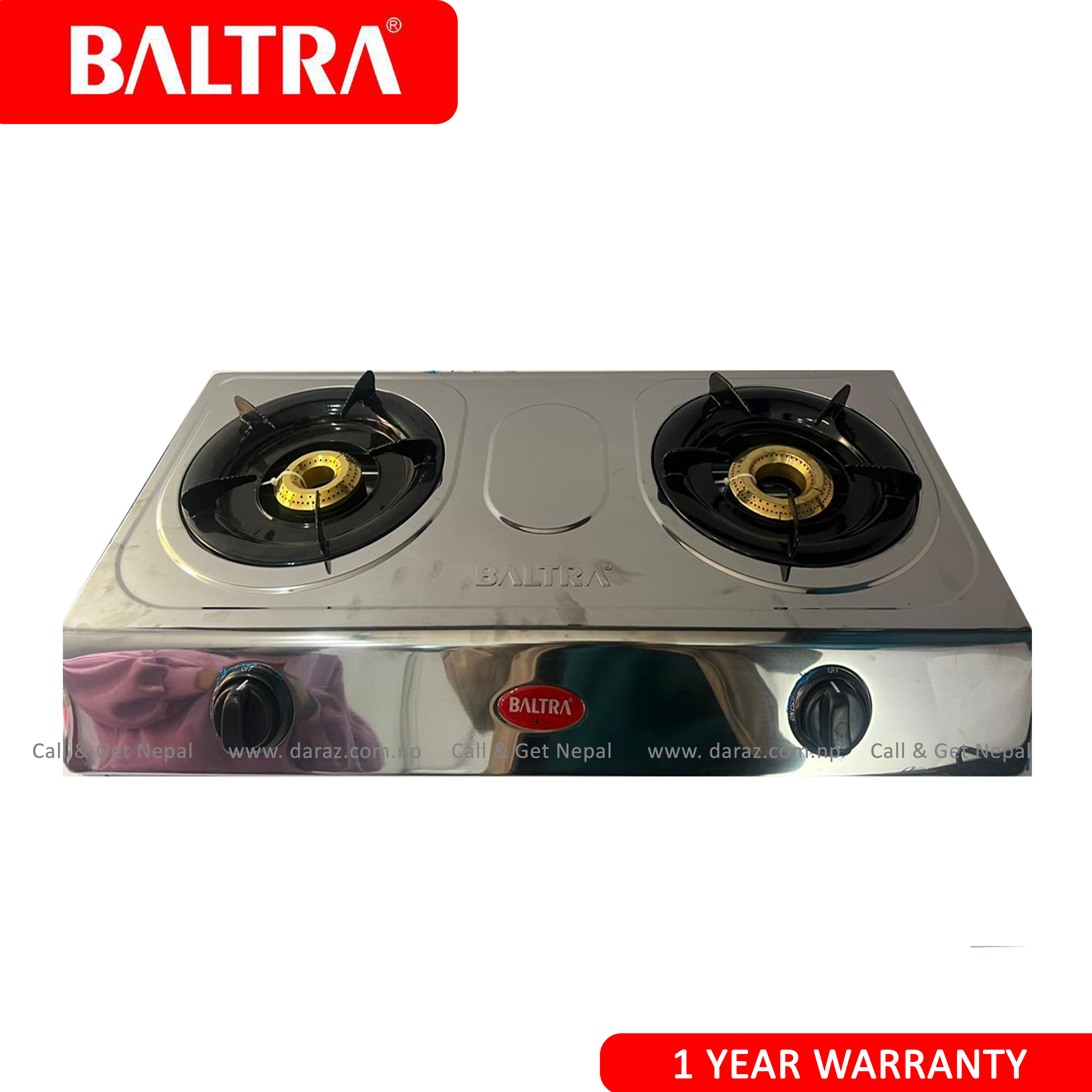 Baltra Automatic Gas Stove Silk BGS129
