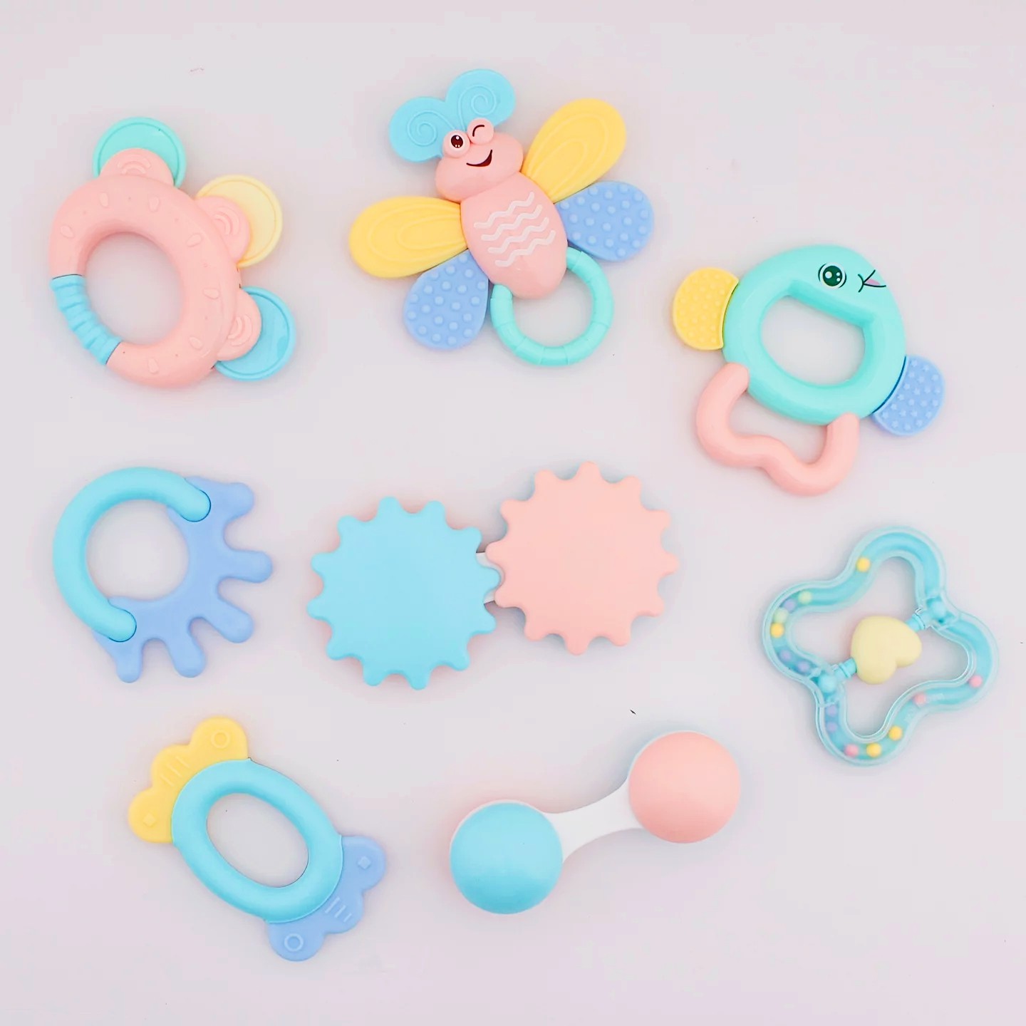 Baby Rattle Toys (8 pcs)