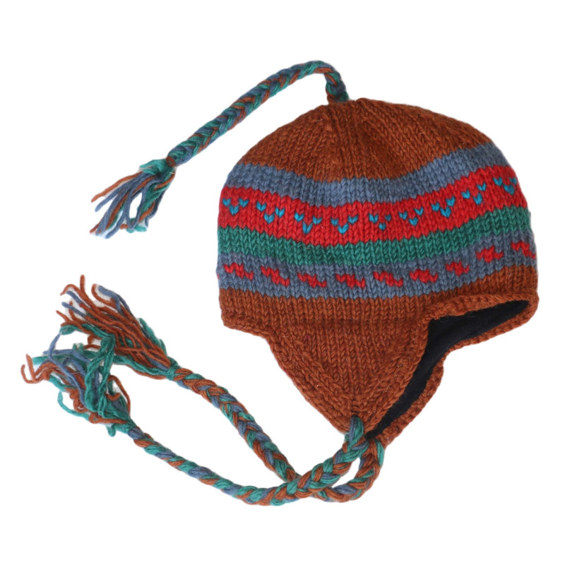Multicolor Woolen Cap (Kaney Topi) For 
