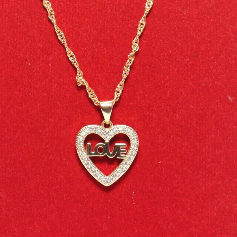 Heart Shaped Gold Plated Locket For 