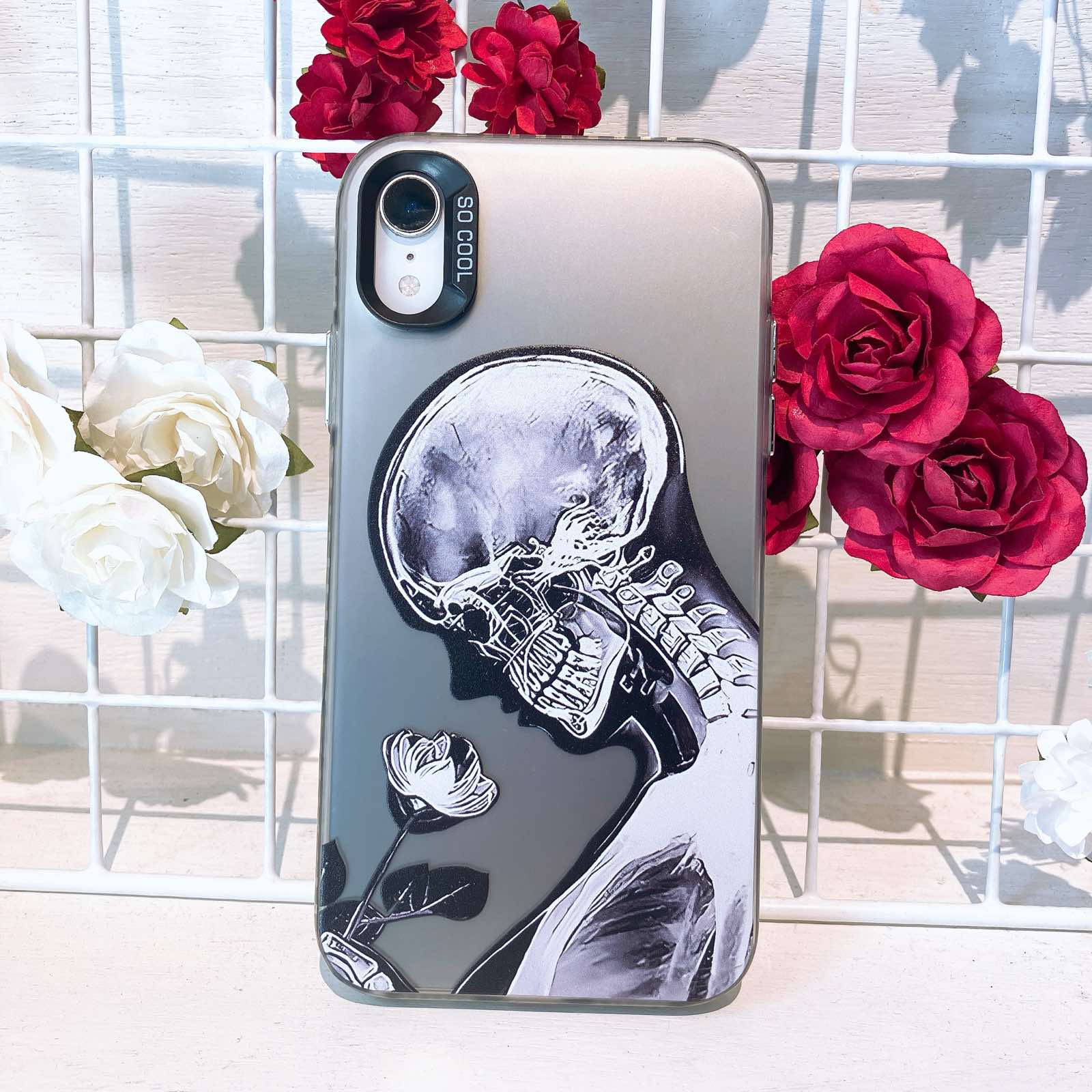 Fanxi Clear Checkered Phone Case Resin Jewelry Box: Premium