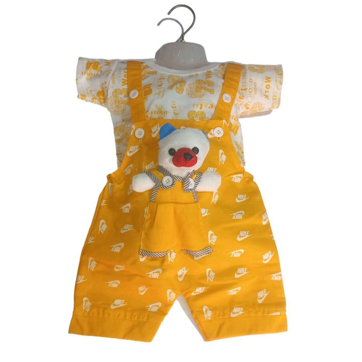 to 12 Months Unisex Baby Dress Jump Suit With Baby Doll Daraz
