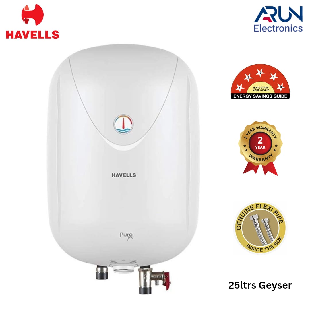 Havells Electric Geyser 15ltrs (Puro Plus)