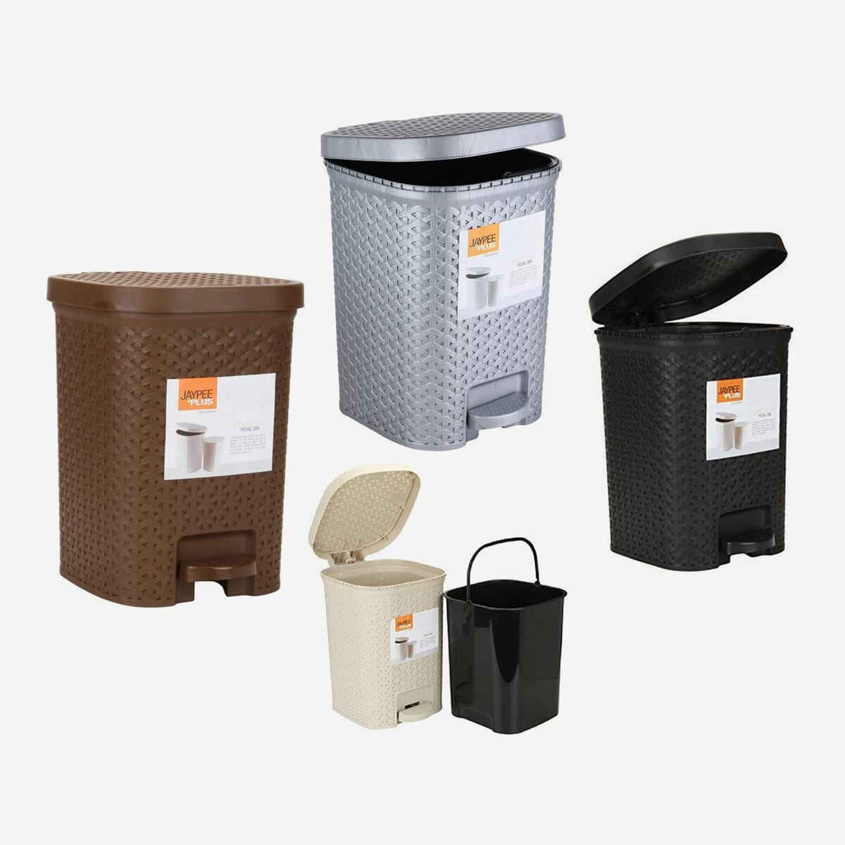 Jaypee 2024 plastic dustbin