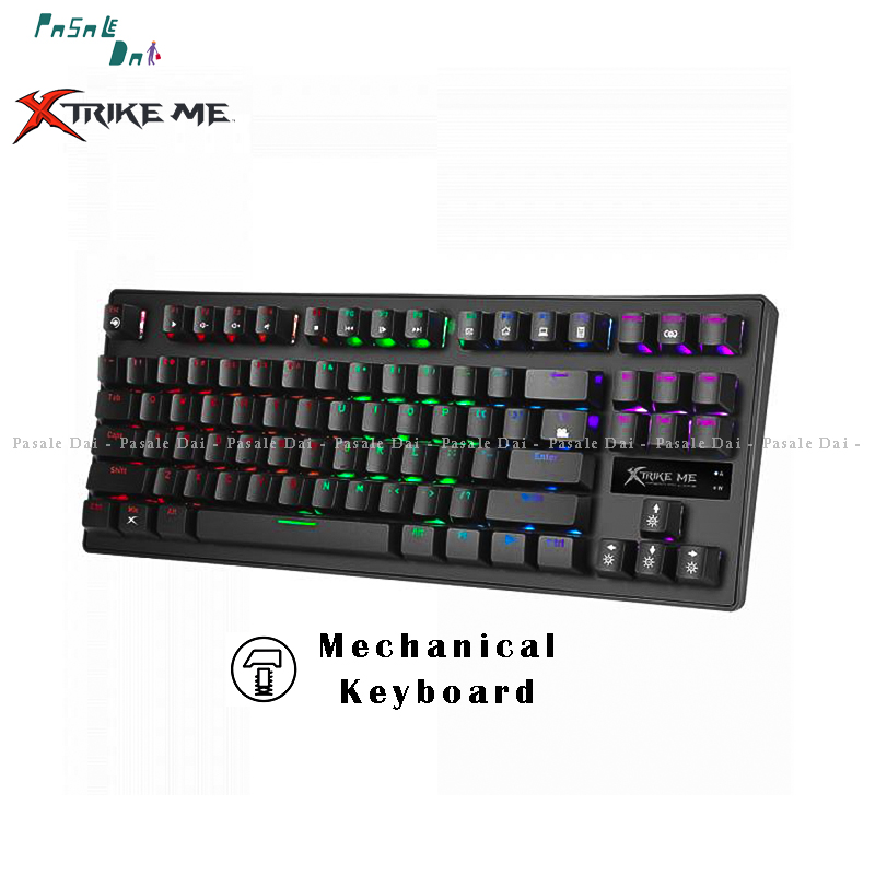Redragon K579 Mechanical Gaming Keyboard RGB LED Backlit 104 Keys with