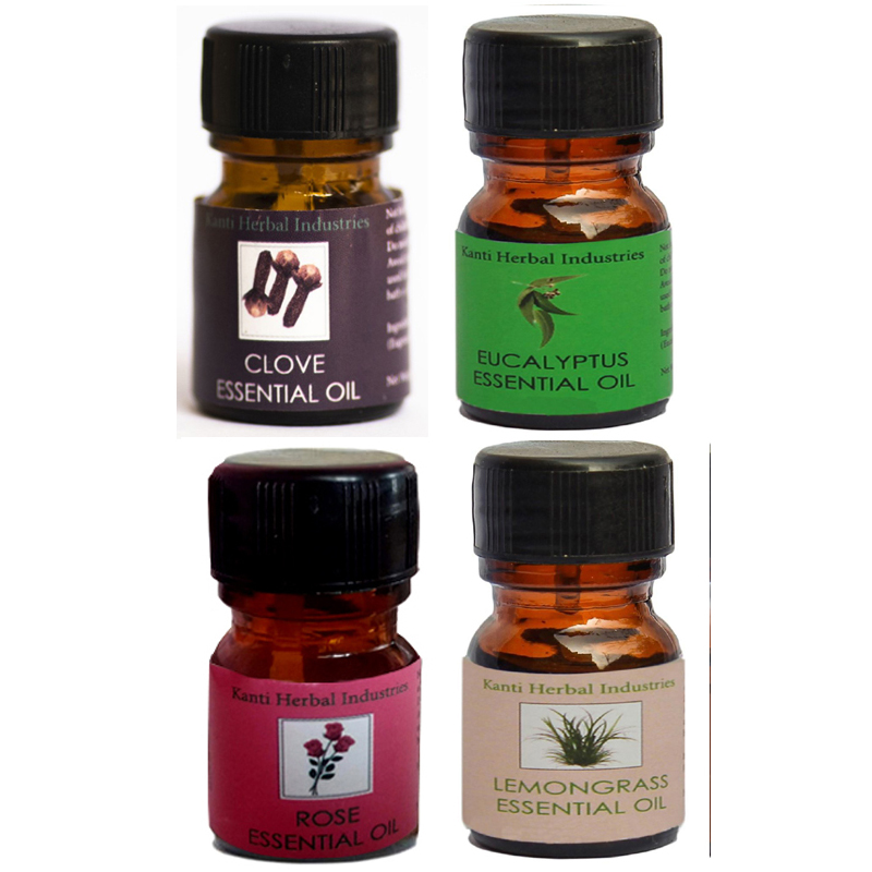 Kanti Herbal Essential Oil Combo Pack- Smell Therapy